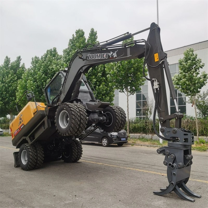 Home Wheel Excavator factory